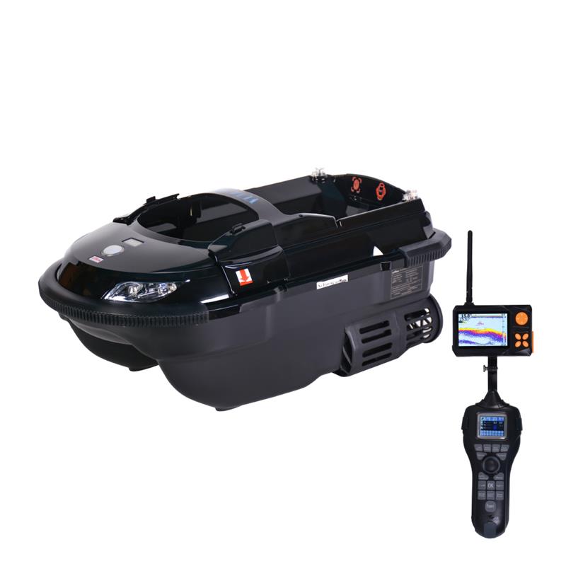Bateau Amorceur Boatman Vulcan Pro V2 60 Satellites Noir