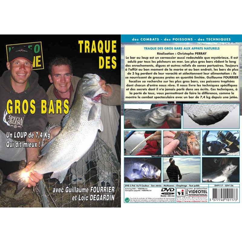 Dvd – Traque des Gros Bars