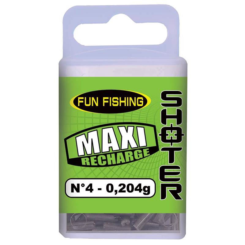 Recharge Plombs Fun Fishing Maxi – N°4 / 0.204