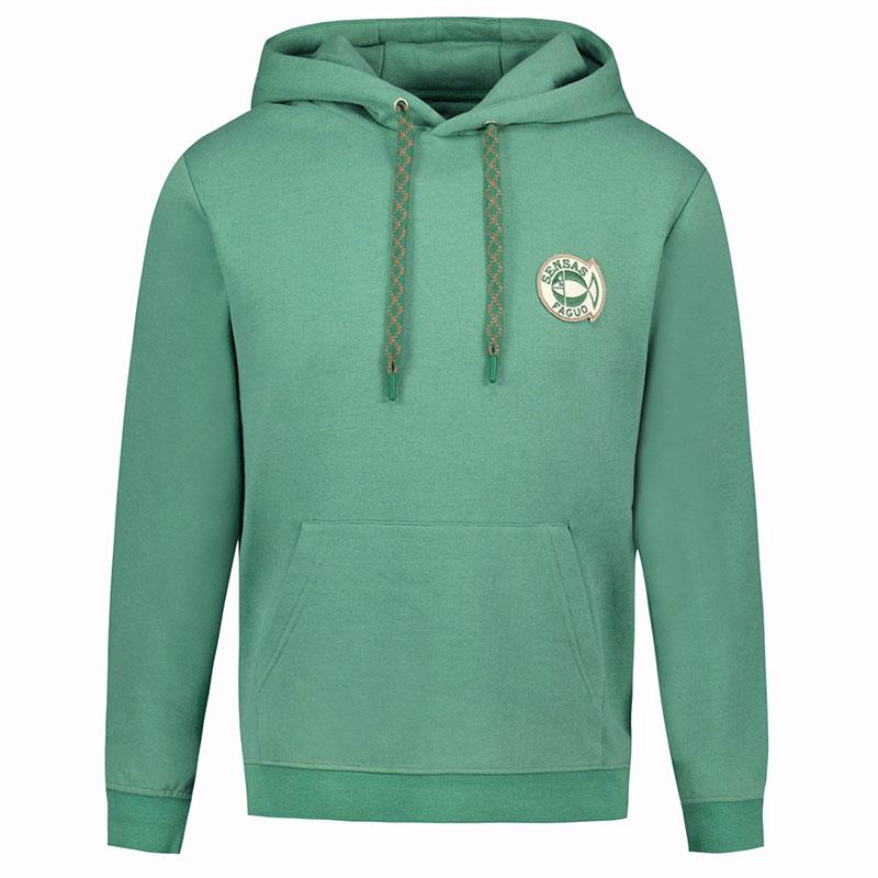 Sweat à Capuche Homme Sensas Faguo Dirac – Vert / Vert / S