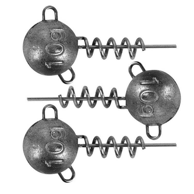 Tëte Plombée Fox Rage Corkscrew Round Jig Head – 3 · 5