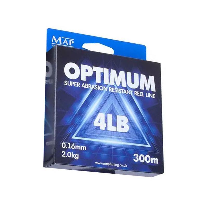 Nylon Map Optimum Reel Line – 300M · Bleu · 16/100 · 2 · 300 · 4