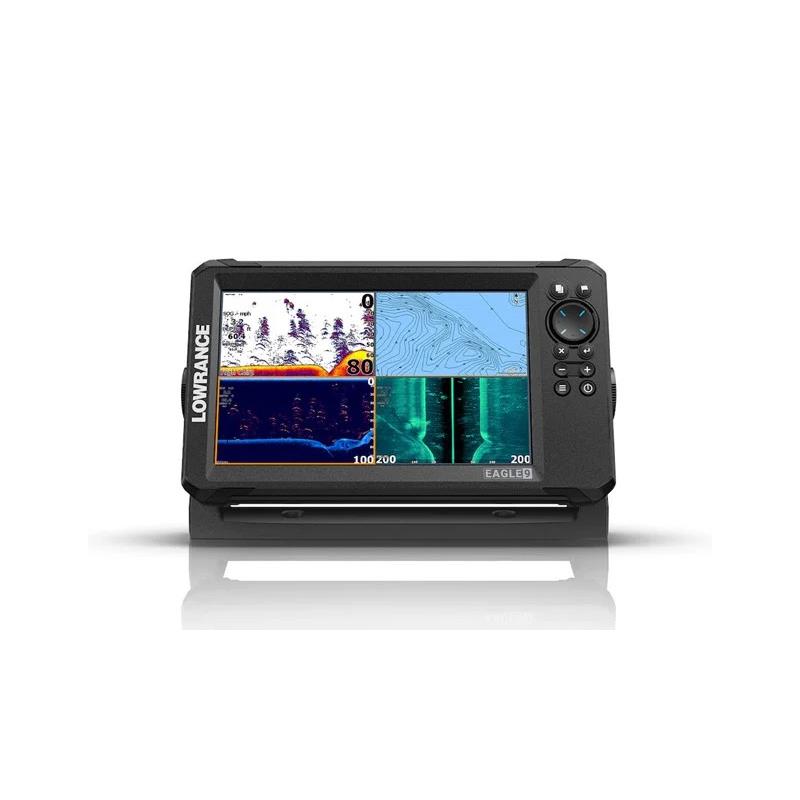 GPS Lowrance Eagle 9 Tripleshot HD – Sondeur – Avec Sonde Tripleshot HD · 200/455/800 · 1024X600 · Tripleshot HD